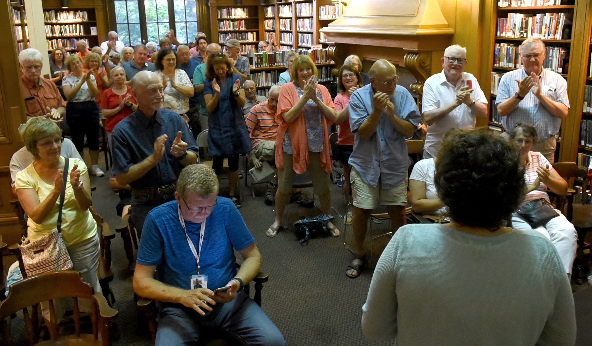 Dana Balter Town Hall 12.JPG